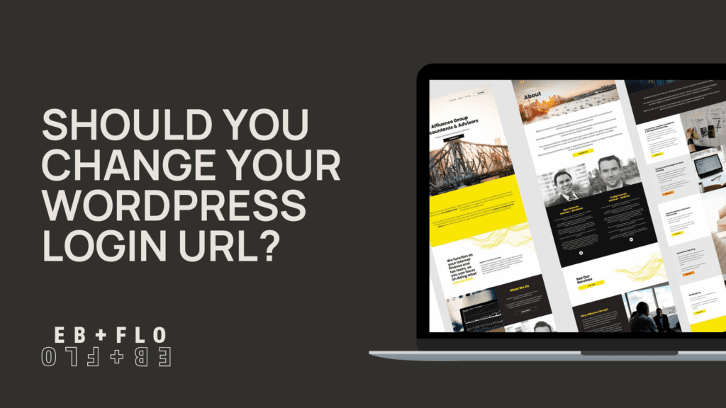 blog cover: Should you change your WordPress login URL?