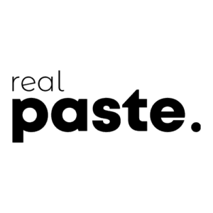 real paste logo