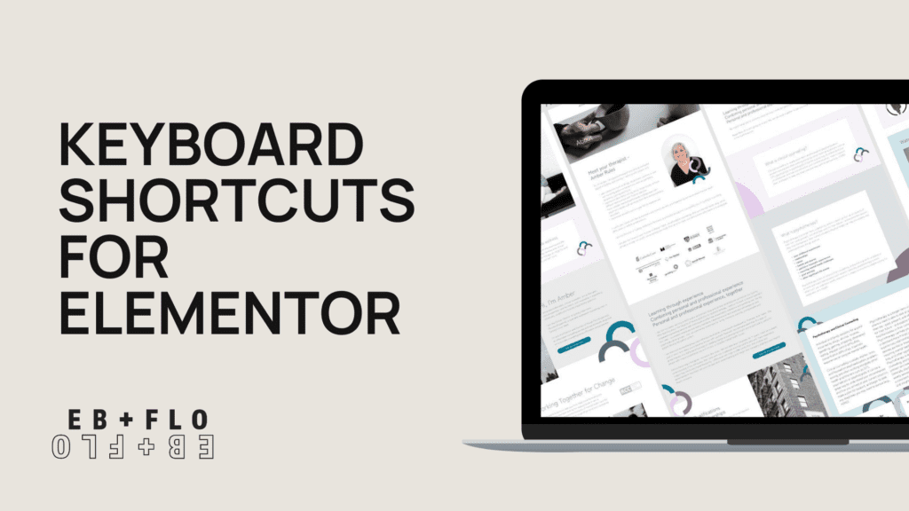 blog cover: Keyboard Shortcuts for Elementor