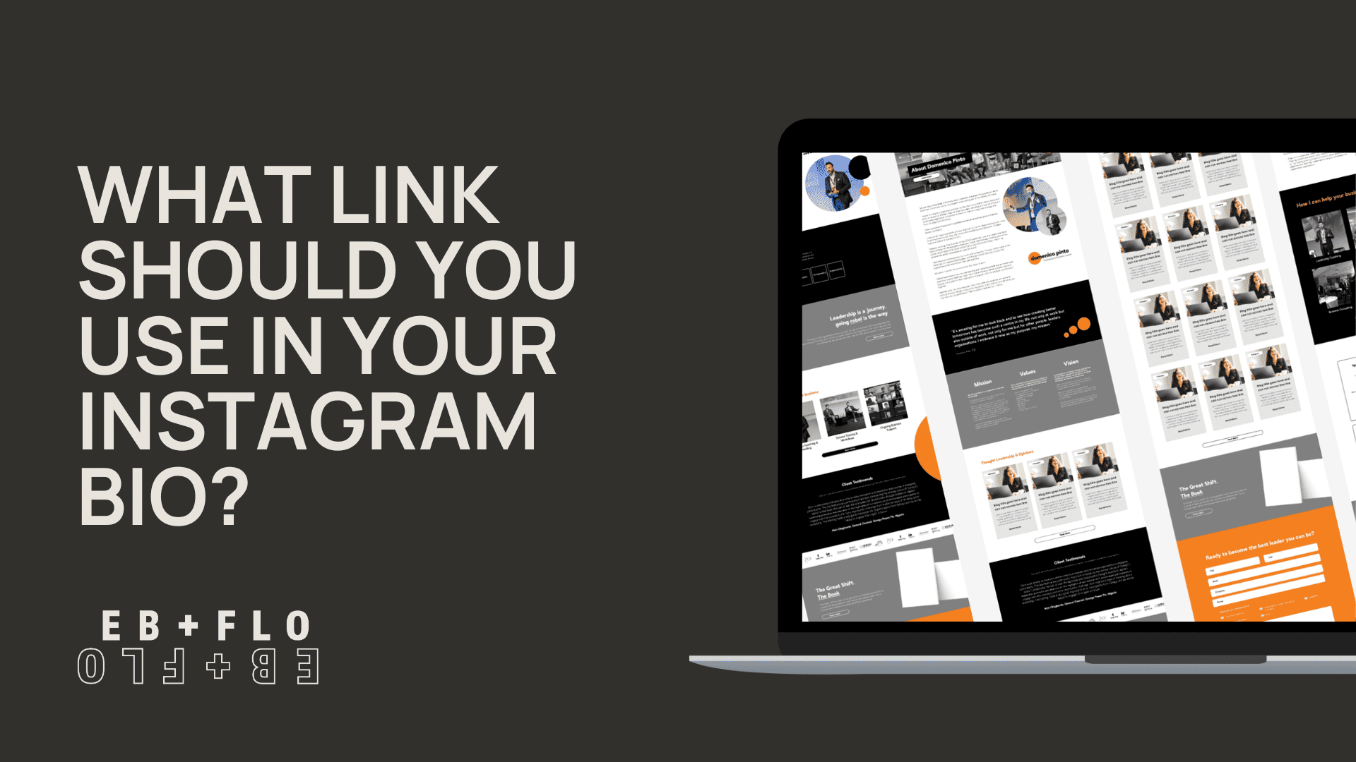 What Link Should You Use In Your Instagram Bio Eb And Flo Digital