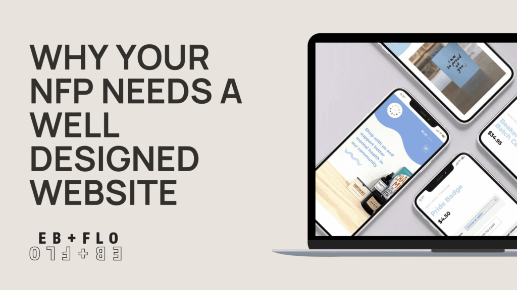 blog cover: Why Your NFP Needs A Well Designed Website