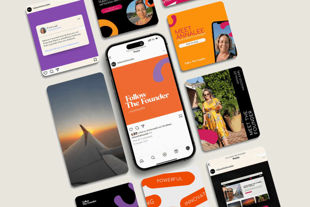 Follow the Founder Instagram