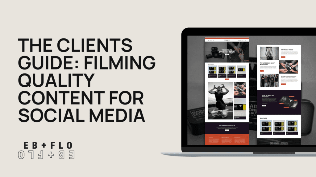 Blog cover: The Clients Guide: Filming Quality Content for Social Media