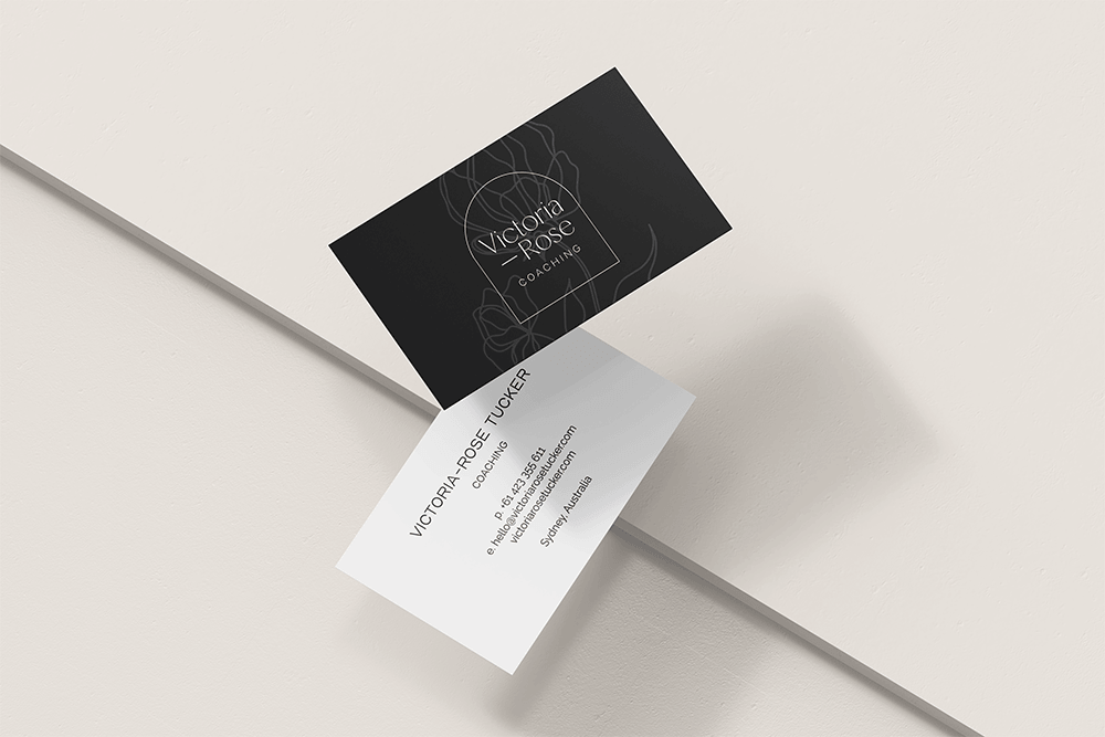 VR business cards